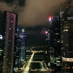  Lägenhet City Balcony With Marina Bay View